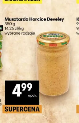 Musztarda Horcice Develey promocja w Delikatesy Centrum