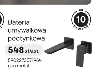 Bateria umywalkowa podtynkowa Valvex Harris promocja w Castorama