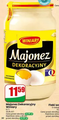 Majonez Dekoracyjny Winiary promocja w Dino