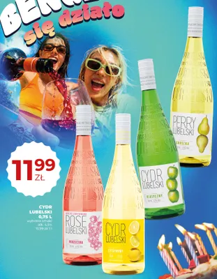 Cydr Lubelski Rose Porzeczka promocja w Duży Ben