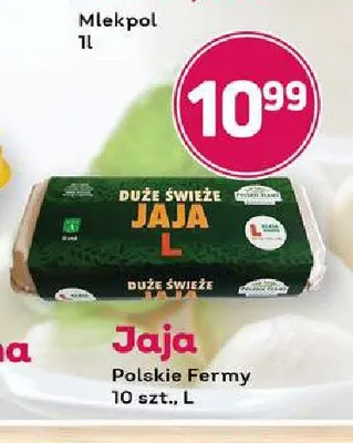 Jaja Polskie Fermy L promocja w Bliski