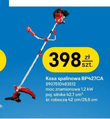 Kosa spalinowa NAC BP427CA promocja w Castorama