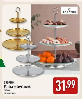 Patera 3-poziomowa Crofton promocja w Aldi