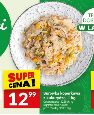 Surówka koperkowa z kukurydzą promocja w Twój Market
