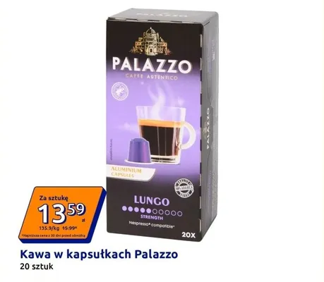 Kawa w kapsułkach Palazzo promocja w Action