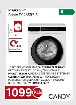 Pralka Slim Candy EY 26SB7-5 promocja w kakto.pl