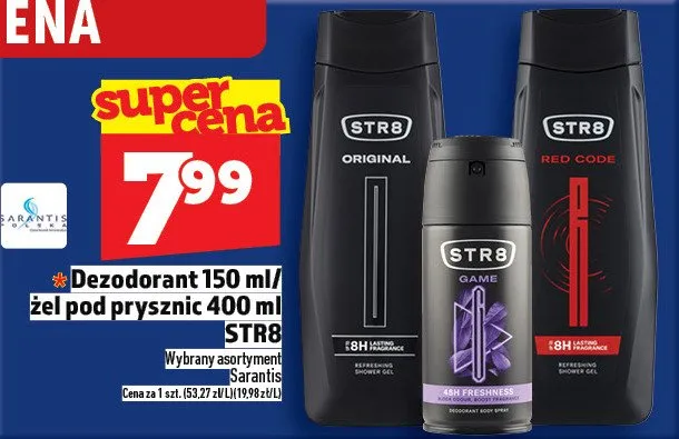 Dezodorant STR8 promocja w TOPAZ