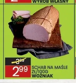 Schab na maśle Woźniak promocja w Wafelek