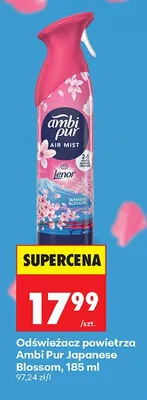 Odświeżacz powietrza Ambi Pur Japanese Blossom promocja w Biedronka