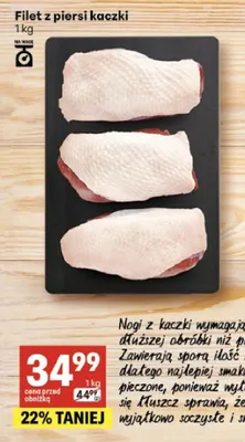 Filet z piersi kaczki promocja w Delikatesy Centrum
