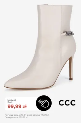 Botki DeeZee promocja w CCC