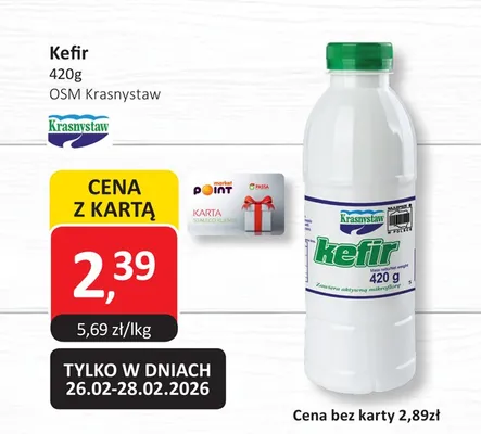 Kefir promocja w Market Point