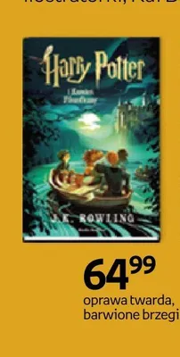 Książka Harry Potter i Kamień Filozoficzny J.K. Rowling promocja w Empik