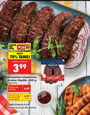 Od poniedziałku, strona 7 promocja w Biedronka