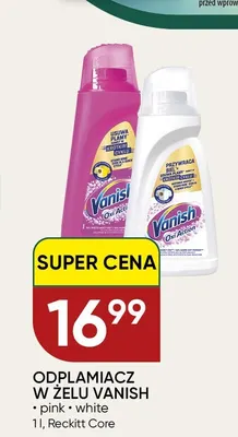 Odplamiacz w żelu Vanish Oxi Action pink promocja w Chata Polska
