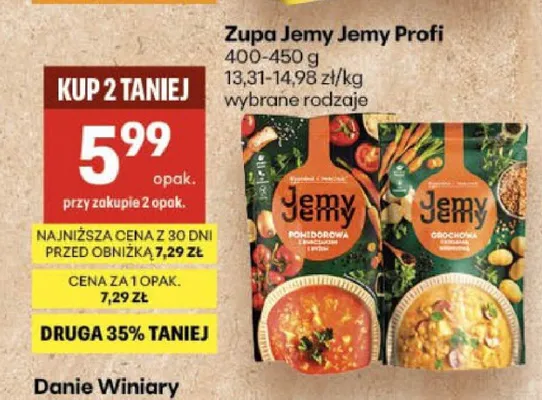 Zupa Jemy Jemy Grochowa promocja w Delikatesy Centrum