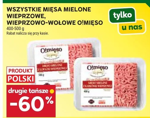 Mięso mielone wieprzowe promocja w Stokrotka