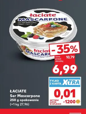 Ser mascarpone Łaciate promocja w Kaufland