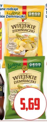 Chipsy Wiejskie Ziemniaczki Masło z Solą promocja w Kupiec