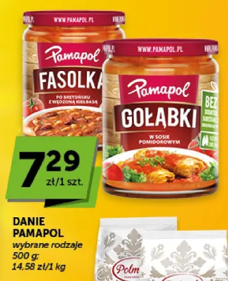 Gołąbki w sosie pomidorowym Pamapol promocja w Groszek