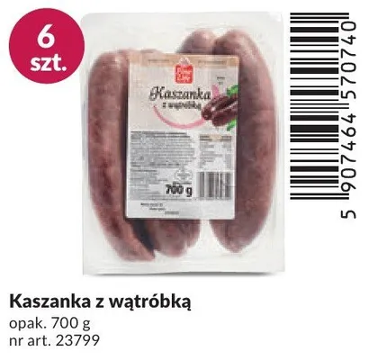 Kaszanka z wątróbką promocja w Makro