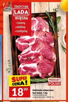 Karkówka wieprzowa bez kości promocja w Twój Market