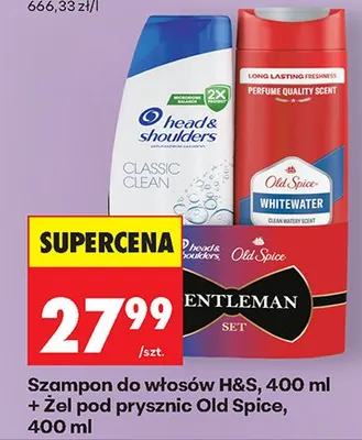 Szampon do włosów Head & Shoulders Classic Clean promocja w Biedronka
