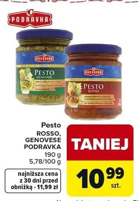 Pesto rosso promocja w Carrefour