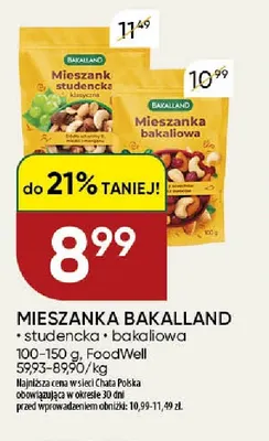 Mieszanka bakaliowa Bakalland promocja w Chata Polska