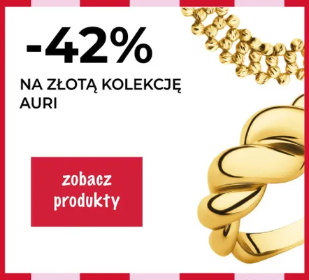 Biżuteria złota Briju promocja w Briju