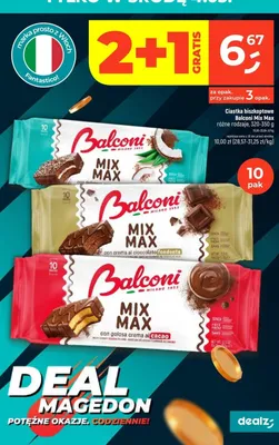 Ciastka biszkoptowe Mix Max różne rodzaje promocja w Dealz