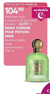 Woda perfumowana Pear Potion Emir damsko-męska promocja w Super-Pharm