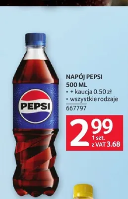 Napój Pepsi promocja w Selgros