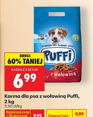 Karma dla psa z wołowiną promocja w Biedronka