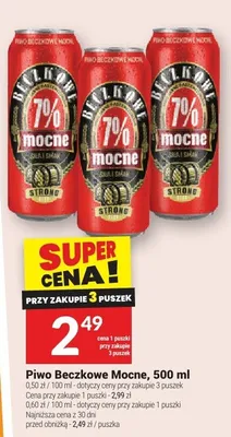 Piwo Beczkowe Mocne promocja w Twój Market