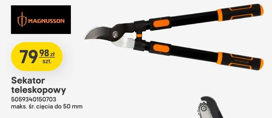Sekator teleskopowy promocja w Castorama