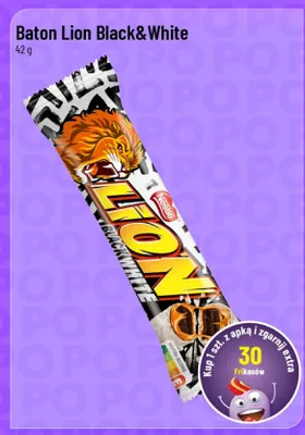 Baton Lion Black&White Nestlé promocja w POLOmarket