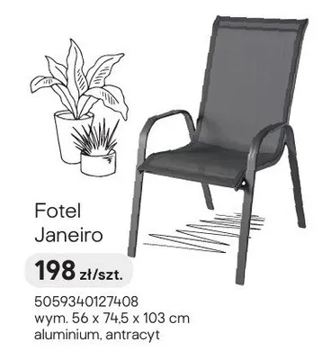 Fotel Janeiro promocja w Castorama