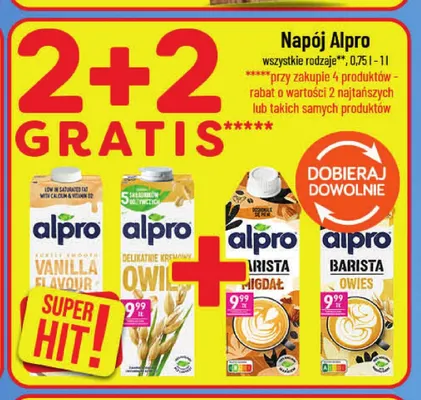 Napój Alpro promocja w POLOmarket