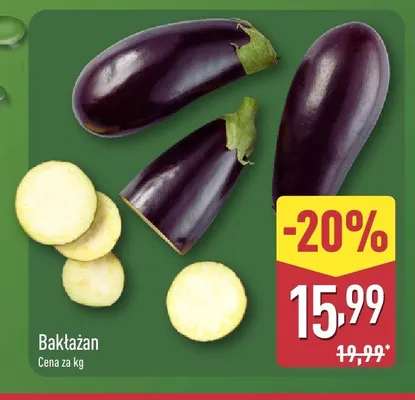 Bakłażan promocja w Aldi