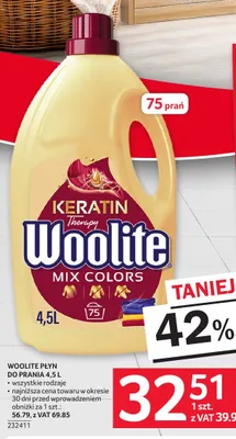 Płyn do prania Woolite promocja w Selgros