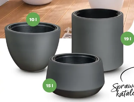 Doniczka ogrodowa 15l Netto promocja w Netto