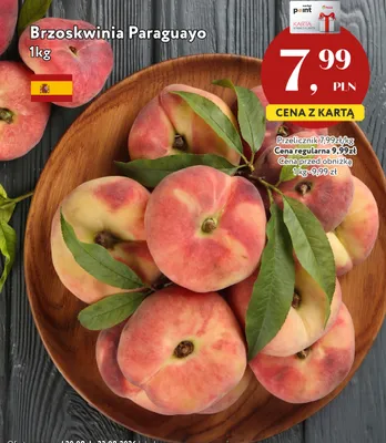 Brzoskwinia paraguayo promocja w Market Point