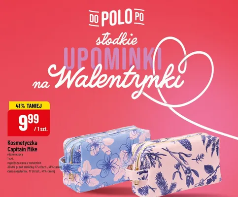 Kosmetyczka Capitain Hike różne wzory 1 szt. promocja w POLOmarket