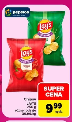 Chipsy Lay's promocja w Carrefour Market