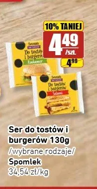 Ser do tostów i burgerów Spomlek Radamer promocja w API Market