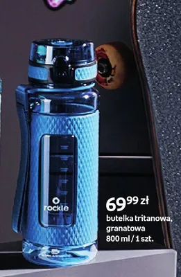 Butelka tritanowa Rockle granatowa promocja w Empik