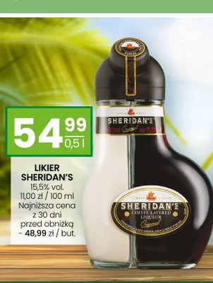 Likier Sheridan's promocja w Twój Market