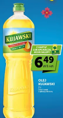 Olej z pierwszego tłoczenia Omega-3 i Wit. E i K promocja w Groszek