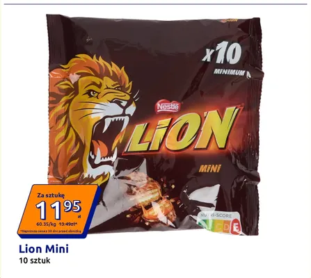 Batoniki Lion Mini 10-pak promocja w Action